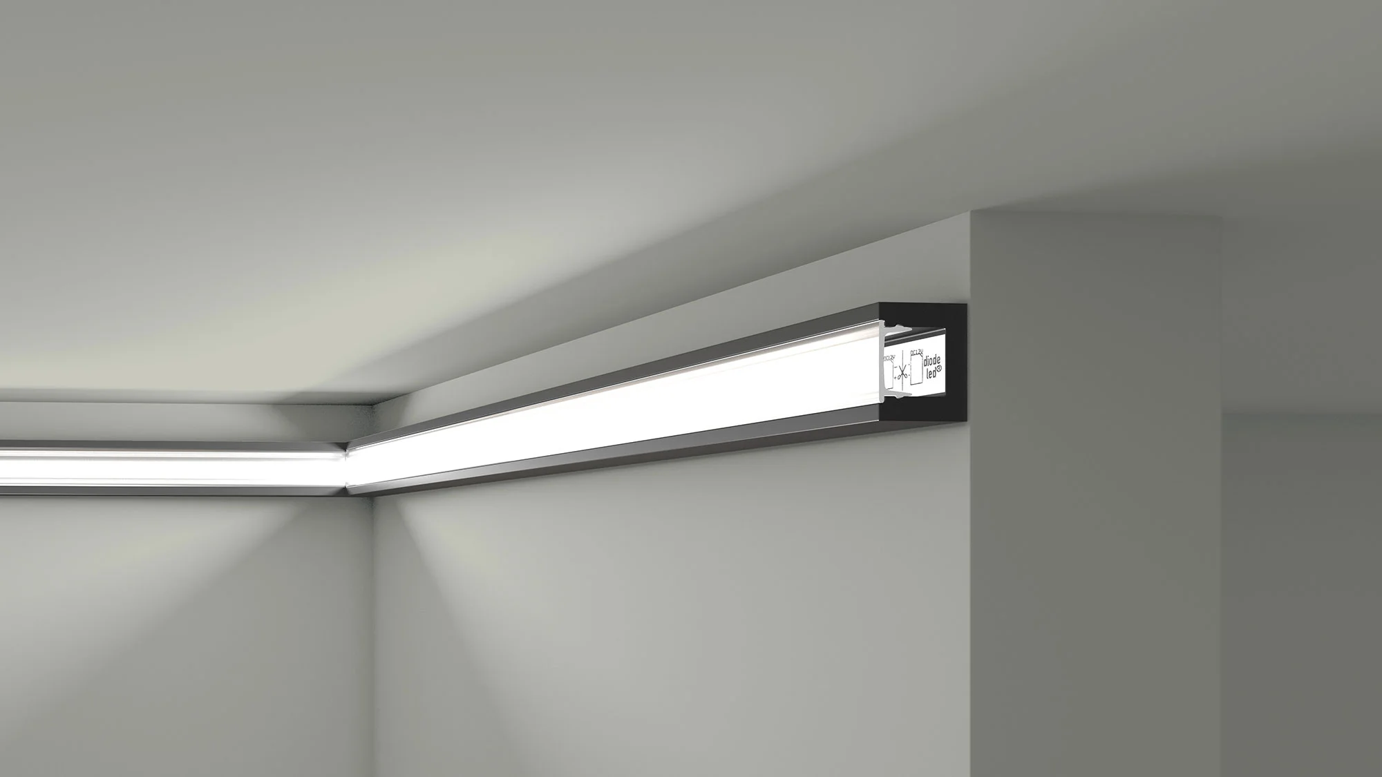 IL12 BLACK WALLSTYL® BLACK CORNICES