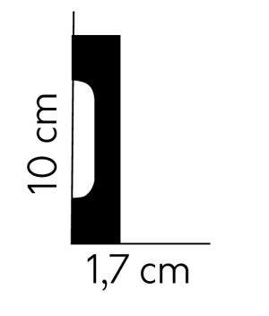MD009E pervaz za vrata